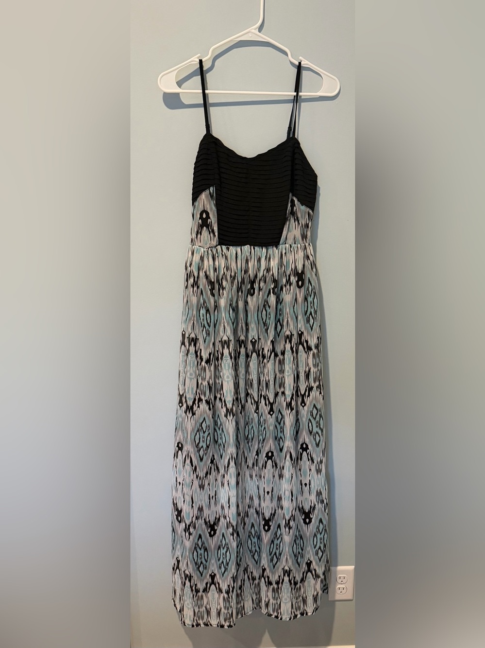 Band of Gypsies Maxi Dress with Spaghetti Straps